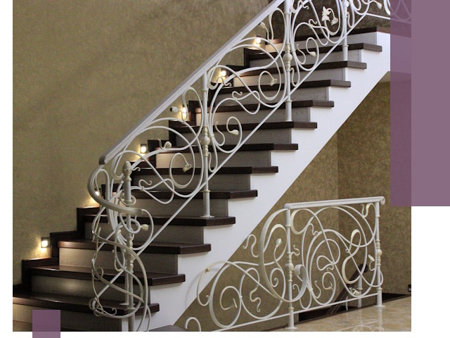 Кованые лестницы под ключ в Ростове — изготовление и монтаж