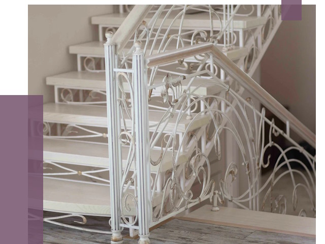 Изготовление кованых лестниц на заказ в Ростове от 87236 руб. | ПРОЛЁТ-Рсв