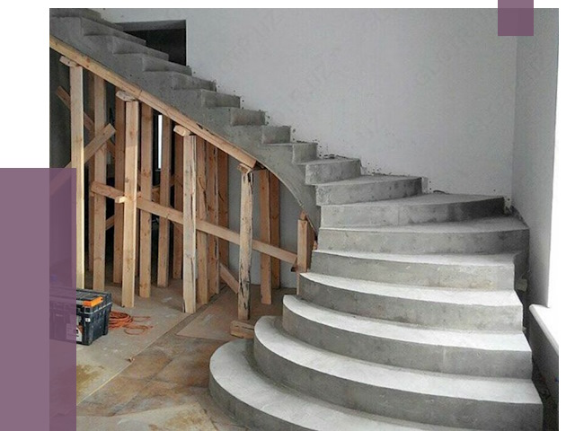 Изготовление бетонных лестниц под ключ в Ростове от 20013 руб. | ПРОЛЁТ-Рсв