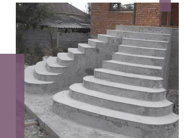 Монтаж бетонных лестниц в Ростове от 4310 руб. 