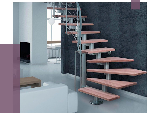 Модульные лестницы в Ростове от 16934 руб. — купить в ПРОЛЁТ-Рсв