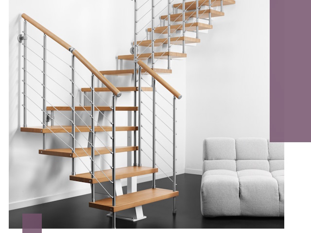 Модульные лестницы под ключ в Ростове — монтаж и изготовление