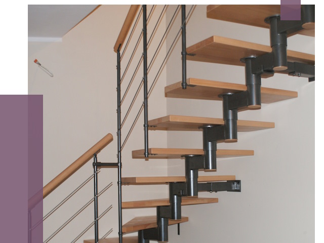 Изготовление модульных лестниц в Ростове от 11546 руб. 