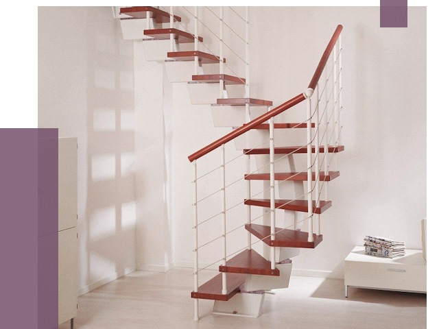 Изготовление лестниц на больцах в Ростове от 9750 руб. | ПРОЛЁТ-Рсв