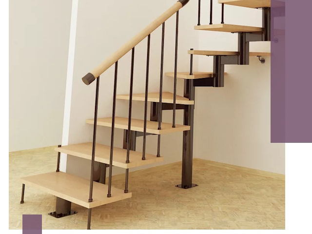 Монтаж лестниц на больцах в Ростове — быстро и надежно