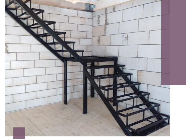 Лестницы на металлокаркасе под ключ в Ростове — изготовление и монтаж