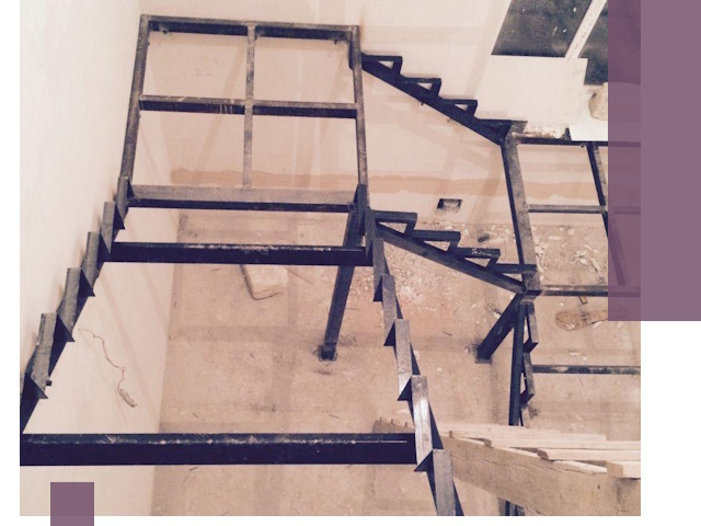 Монтаж лестниц на металлокаркасе в Ростове быстро и качественно