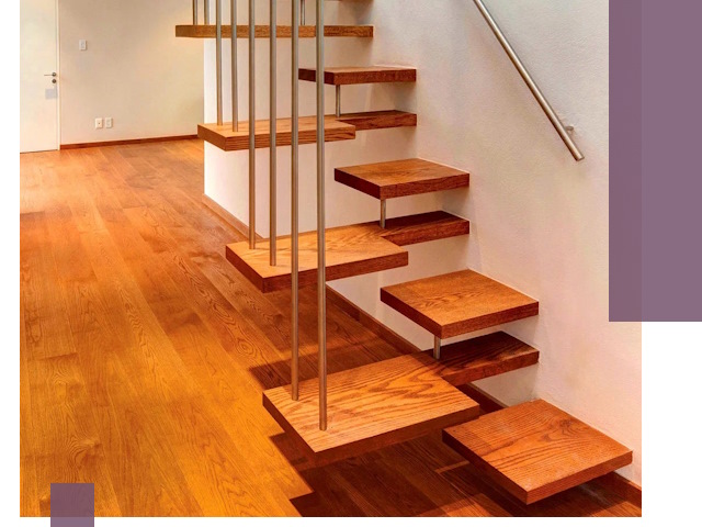 Лестницы «гусиный шаг» на заказ в Ростове для узких пространств