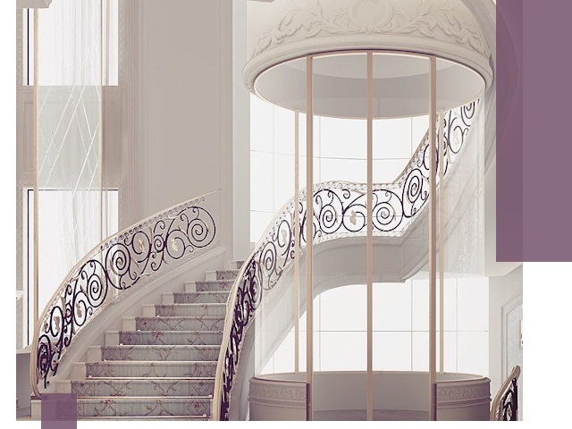 Элитные лестницы на заказ высокого класса в Ростове