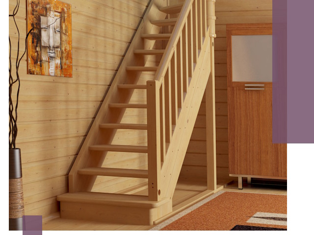 Лестницы эконом класса под ключ в Ростове — недорого и быстро