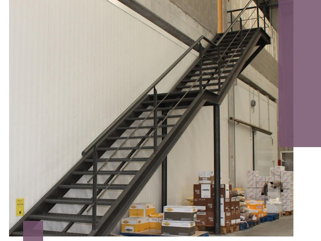 Лестницы для производства в Ростове — изготовление и монтаж
