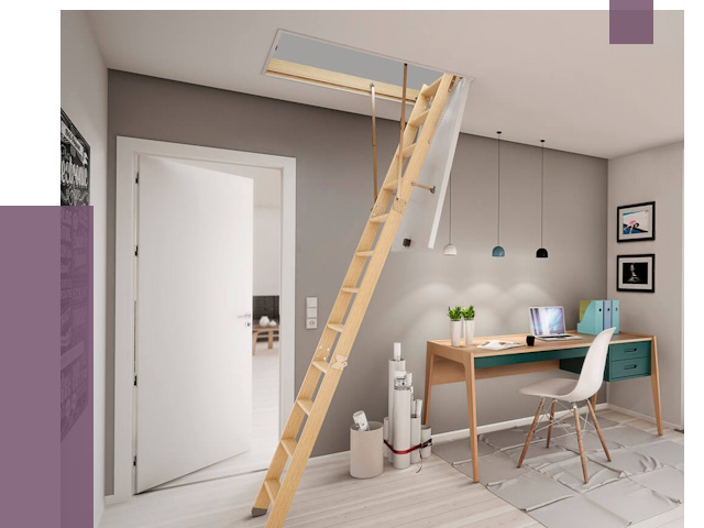 Чердачные лестницы в Ростове — от 14625 руб. | ПРОЛЁТ-Рсв