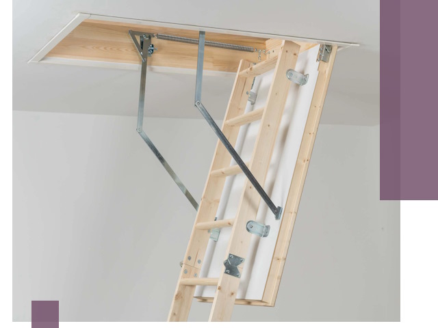 Установка чердачной лестницы под ключ в Ростове