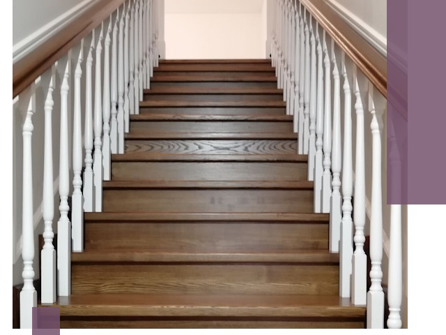 Лестницы из ясеня на заказ в Ростове — изготовление и монтаж