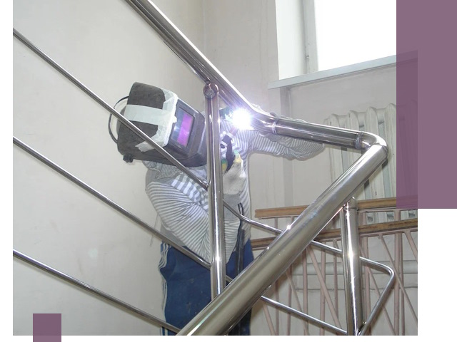 Монтаж перил и ограждений качественно в Ростове