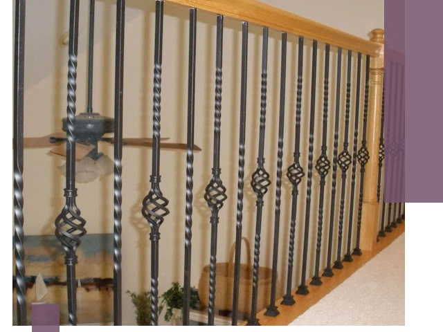 Изготовление и монтаж кованных перил в Ростове под ключ