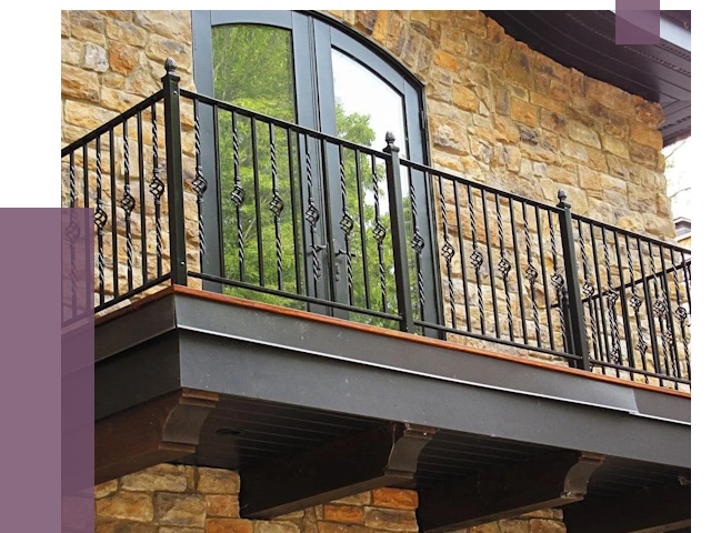 Балконные ограждения в Ростове от 8056 руб. — купить | ПРОЛЁТ-Рсв