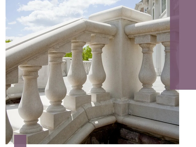 Балюстрады из металла и камня под ключ в Ростове