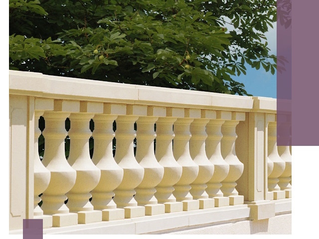 Установка балюстрады в Ростове: изготовление и монтаж под ключ