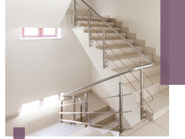 Установка и замена перил в подъезде в Ростове