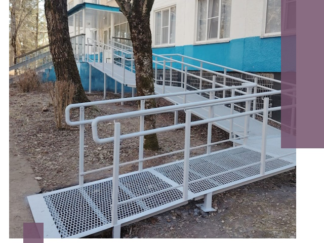 Пандусы под ключ в Ростове: изготовление, монтаж и демонтаж