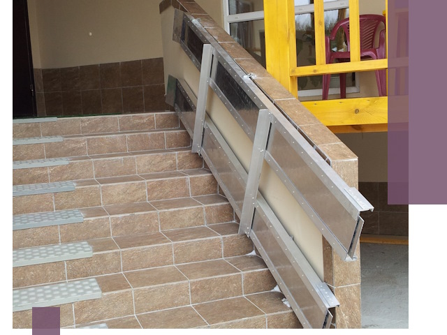 Откидные пандусы под ключ в Ростове — монтаж и демонтаж