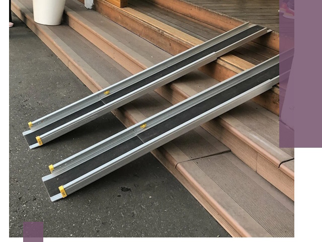 Телескопические пандусы под ключ в Ростове — изготовление и монтаж