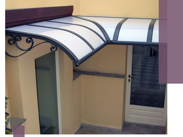 Монтаж козырьков любой сложности в Ростове под ключ