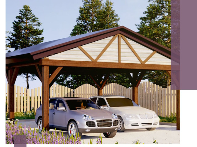 Навесы для автомобиля в Ростове — изготовление и монтаж