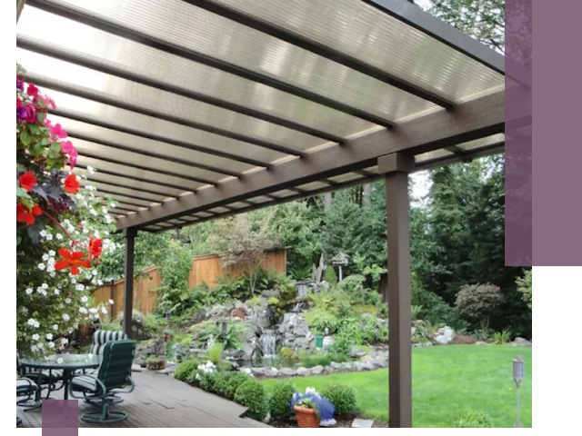 Навесы из поликарбоната под ключ в Ростове быстро и надёжно