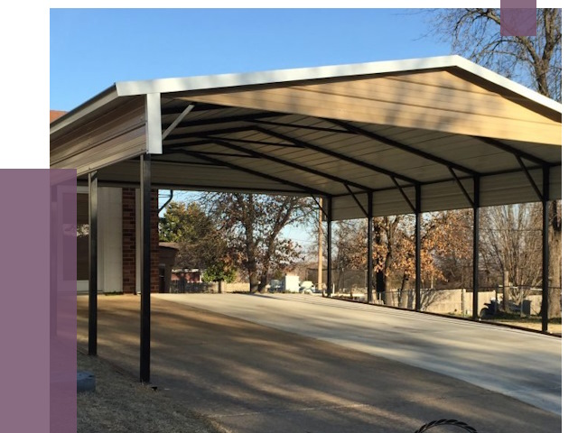 Двускатные навесы в Ростове от 8056 руб. | ПРОЛЁТ-Рсв