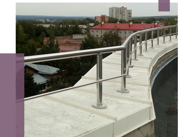 Парапеты и ограждения кровли в Ростове от 4978 руб.