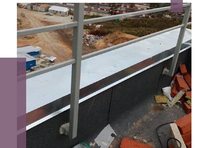 Монтаж парапетов в Ростове от 4310 руб.  | ПРОЛЁТ-Рсв