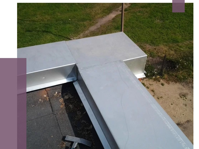 Оцинкованные парапеты в Ростове от 8056 руб. | ПРОЛЁТ-Рсв