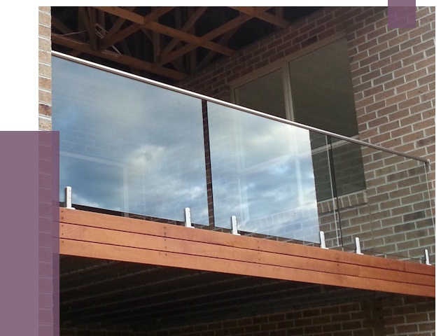 Стеклянные парапеты на крыше и террасе в Ростове от 11546 руб. | ПРОЛЁТ-Рсв