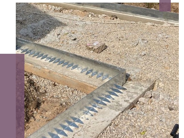 Нержавеющие бордюры в Ростове от 4824 руб. под ключ | ПРОЛЁТ-Рсв