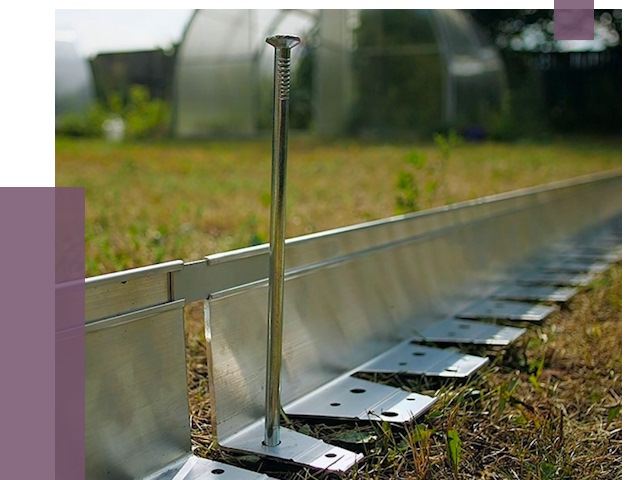 Металлические бордюры для газона в Ростове от 4310 руб. | ПРОЛЁТ-Рсв