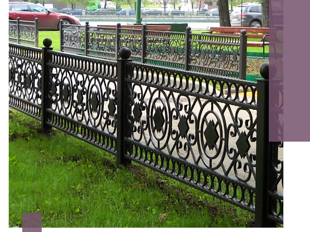 Секционные газонные ограждения под ключ в Ростове