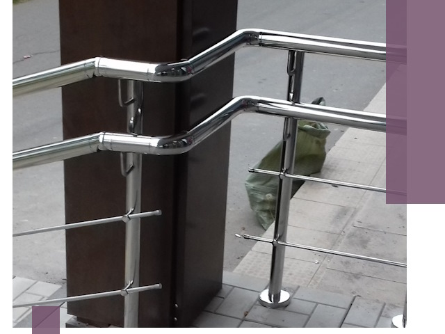 Монтаж поручней из нержавеющей стали в Ростове качественно и быстро